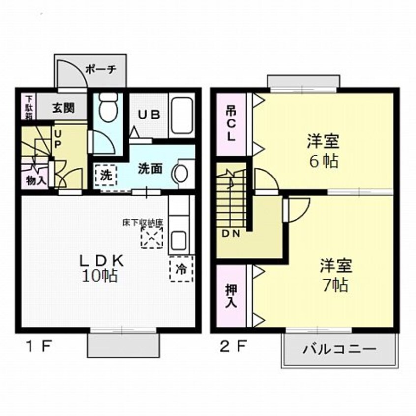 間取図 東大ハイツ