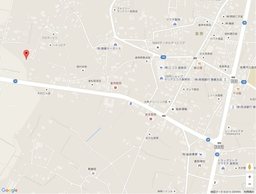 案内図 メゾンクラシード