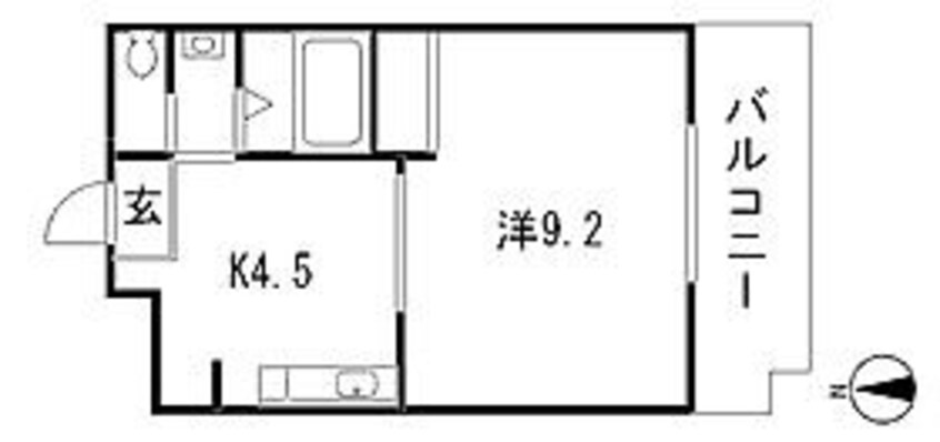 間取図 カーサグランデ