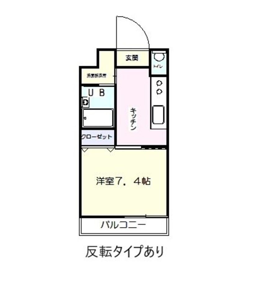 間取図 エイブル天保
