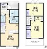 Precious （プレシャス） 2LDKの間取り