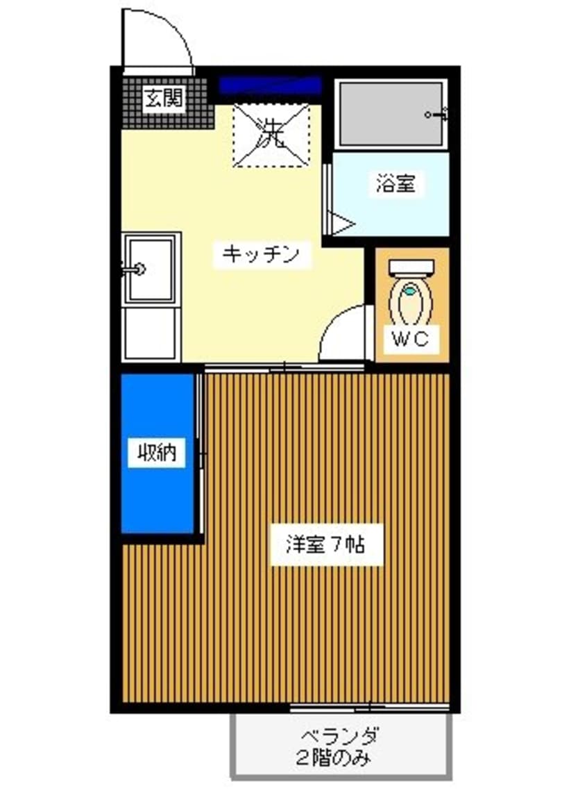 間取図 パレーシャル河田