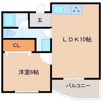 間取図 ASSET春日　B棟