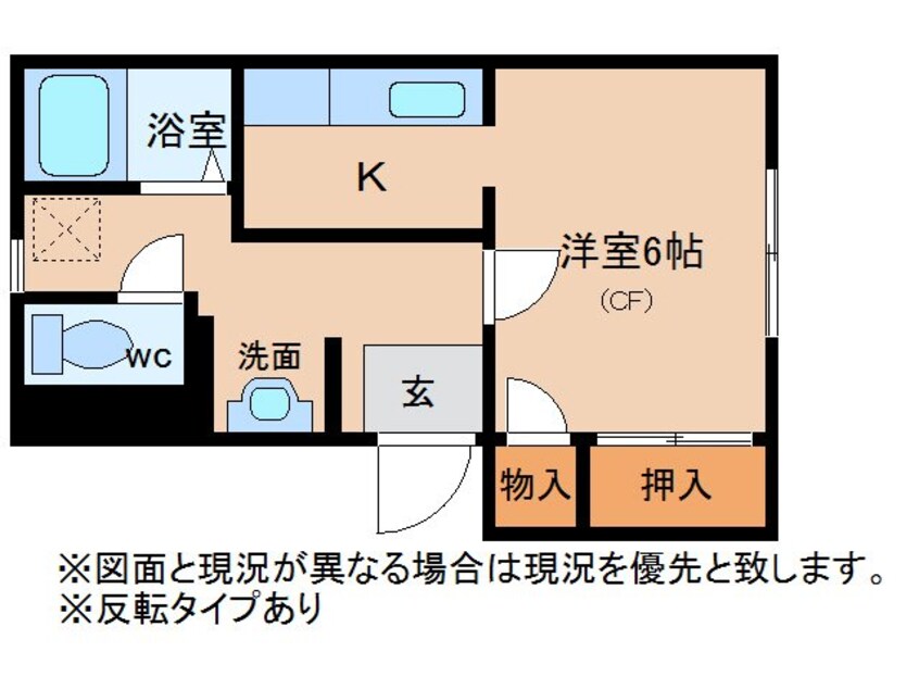 間取図 YKハウス大穂