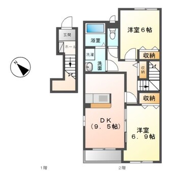 間取図 コモド　ピノIII