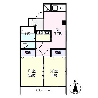 間取図 エイブル３