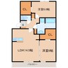 Regulus（レグルス） 2LDKの間取り