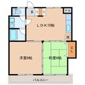 MKマンションの間取図