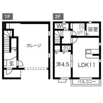 間取図 つくばBASE