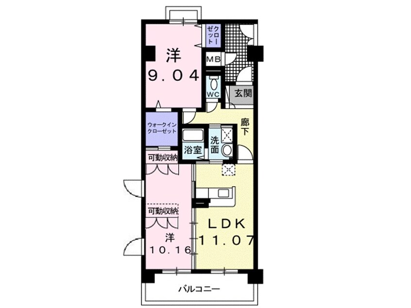 間取図 木村ロイヤルマンションI