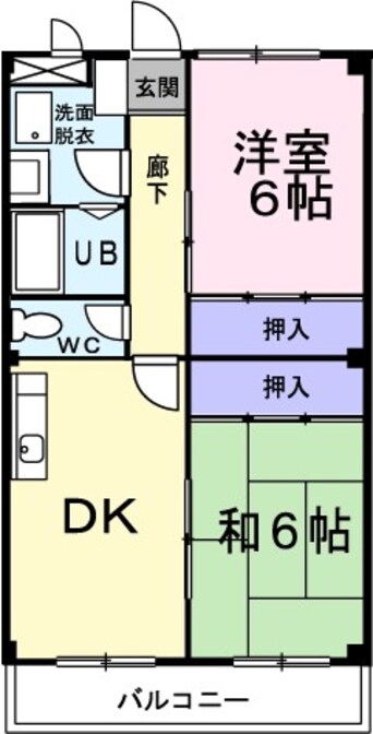 間取図 パセオパルケ