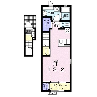 間取図 プランドールII