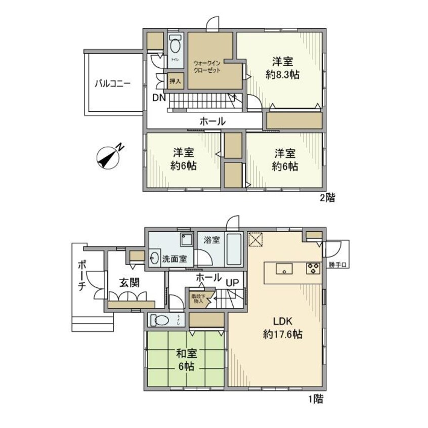 間取図 みどりの戸建