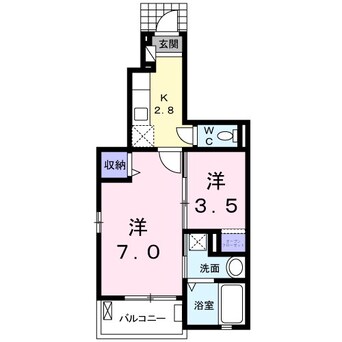 間取図 セイバリー・パーク