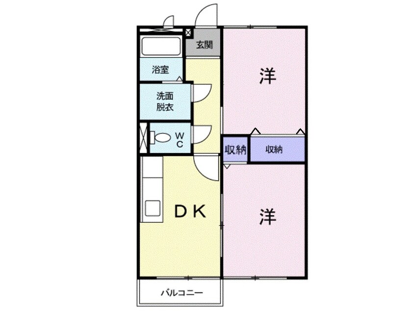 間取図 パルトカーサ１