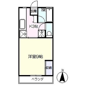 間取図 コーポセレーン