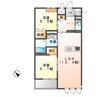 コンフォートレジデンスII 2LDKの間取り