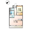 Residence Espacio（レジデンス　エスパシオ） 1LDKの間取り