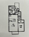 アクシア 1LDKの間取り
