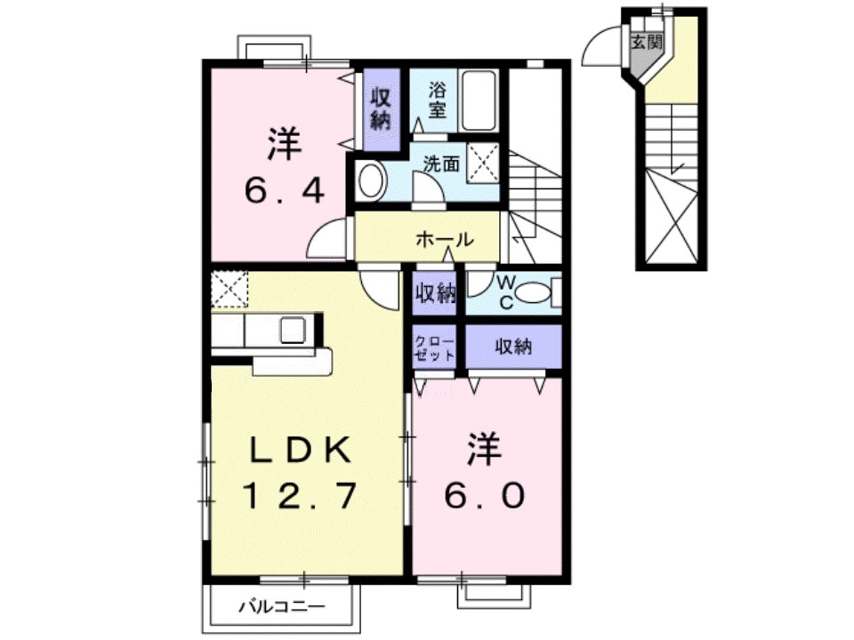 間取り図 シャンベルク　Ｎ