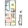 avenir（アヴェニール） 2LDKの間取り