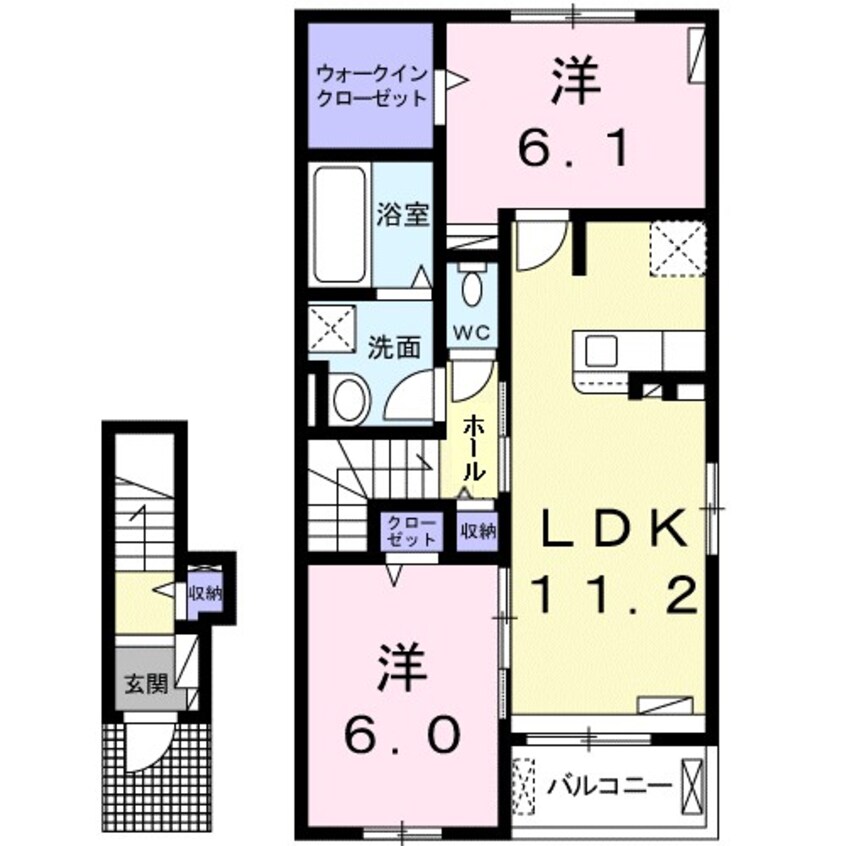 間取図 グラン・アグロス　Ｂ