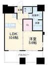 STATION TOWER TOYOSHIMA 1LDKの間取り