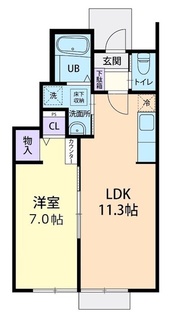 間取図 ファルコーネ