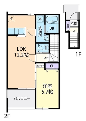 間取図 ファルコーネ