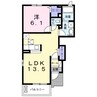 Ｎｏｒｔｈ　Ｆｒｏｎｔｉｅｒ 1LDKの間取り