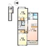 DOMANI II 2LDKの間取り