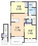 カーサ ベルデ IIの間取図