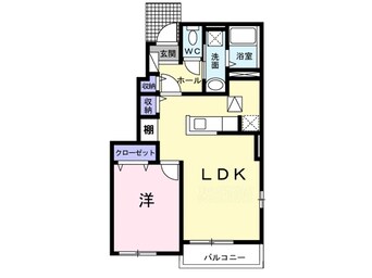 間取図 フォレスタII　Ａ
