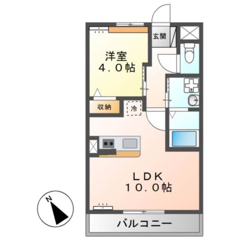 間取図 エトワールA