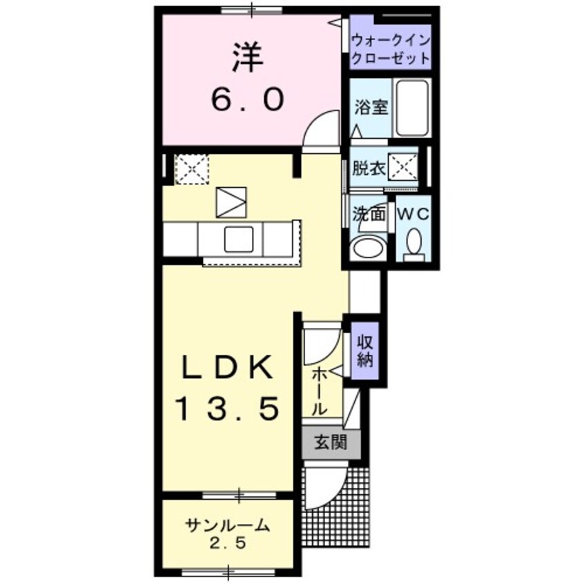 間取図 アルコイーリス