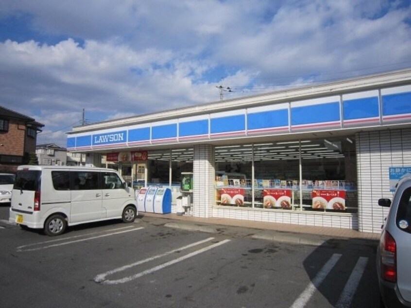 ローソンつくば下広岡店まで611ｍ Allez Crest Neo（アレ　クレスト　ネオ）