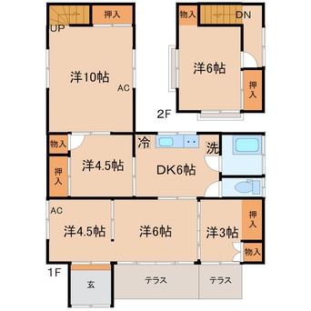 間取図 つくば市大形戸建