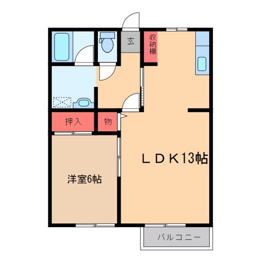 間取図 ワシントンMC