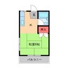 東和ハイツ 1Kの間取り