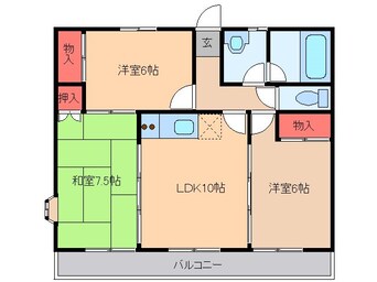 間取図 グレース荒川沖