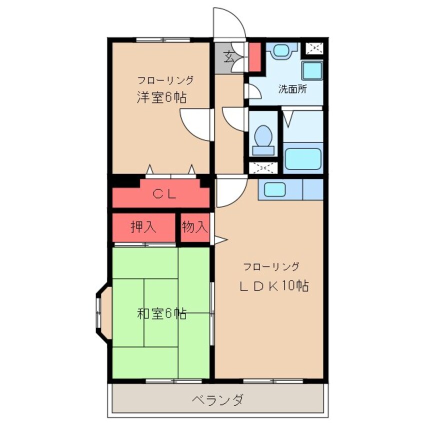 間取図 アライマンション