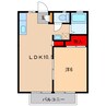 マイステージ5番館 1LDKの間取り
