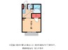 アーバンハイツ3番館 1Kの間取り