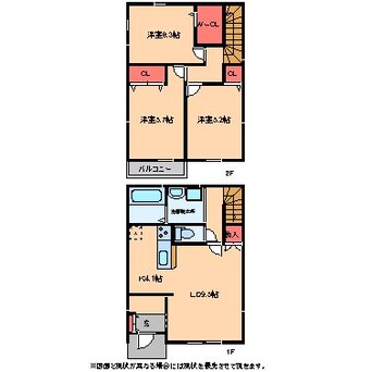 間取図 セレッソ中央　D棟