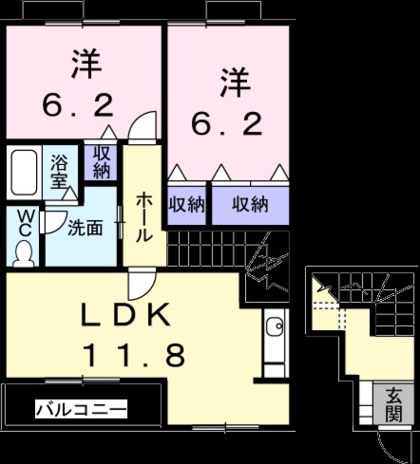 間取図 プリマヴェラール