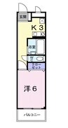 Ｐｒｏｇｒｅｓｓ壱番館 1Kの間取り