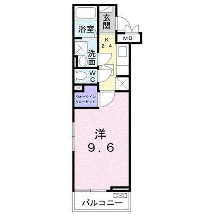 間取図 ウィステリア・リブII