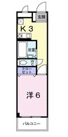 Ｐｒｏｇｒｅｓｓ壱番館 1Kの間取り