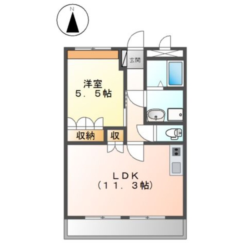 間取図 フォルティア