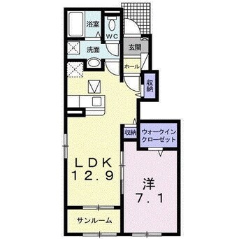 間取図 ブリッサ　カージェ